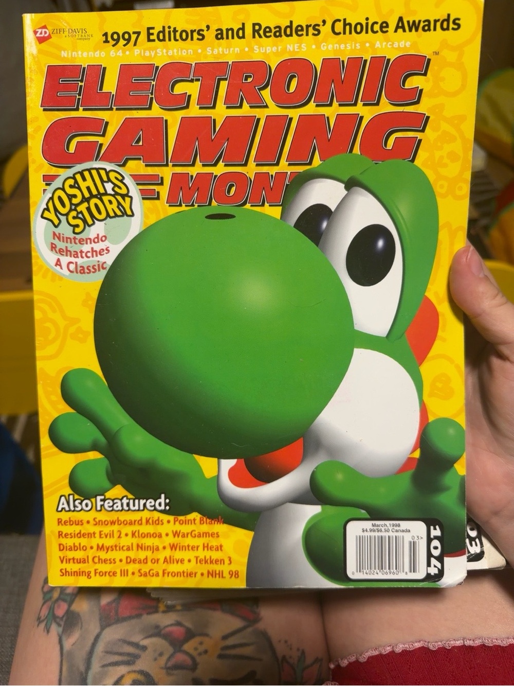 Electronic Gaming Monthly March 1998